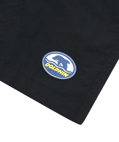 DOLPHIN WAVE APPAREL(ドルフィンウェーブアパレル)の「ドルフィンシリコンワッペンルーズフィットタスランショートパンツブラック(その他パンツ・メンズ・その他・MEDIUM/LARGE/X-LARGE)」の8枚目の写真