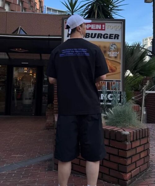 DOLPHIN WAVE APPAREL(ドルフィンウェーブアパレル)の「ドルフィンシリコンワッペンルーズフィットタスランショートパンツブラック(その他パンツ・メンズ・その他・MEDIUM/LARGE/X-LARGE)」の13枚目の写真