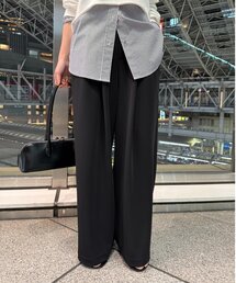 LOUNGEDRESS | 【＠ld_risaコラボ】ジャージータックワイドパンツ(その他パンツ)