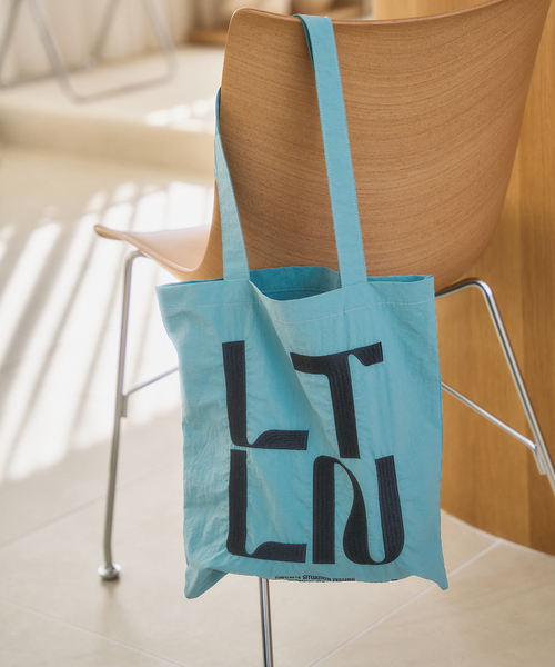 LE TALON（ルタロン）の「LETALON メッセージトート（トートバッグ・レディース・ブルー/ブルー系その他/アイボリー/レッド/ブラウン・FREE）」の12枚目の写真