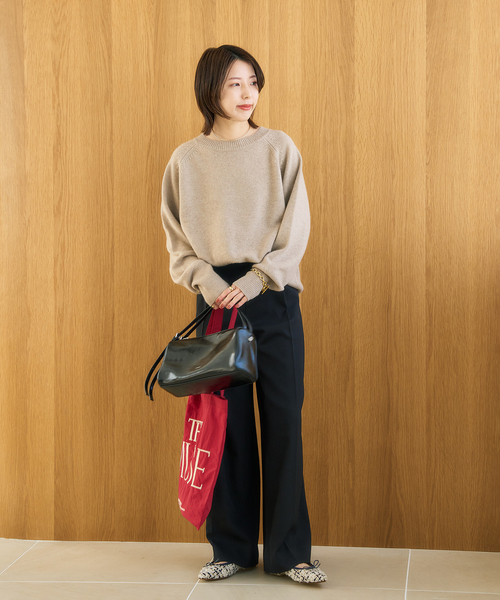 LE TALON（ルタロン）の「LETALON メッセージトート（トートバッグ・レディース・ブルー/ブルー系その他/アイボリー/レッド/ブラウン・FREE）」の15枚目の写真