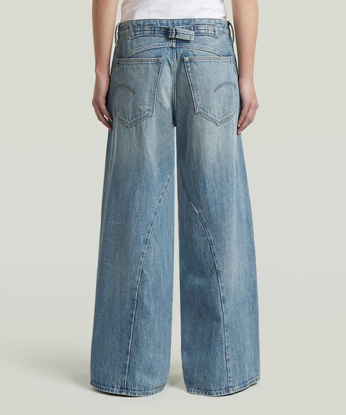 NYLON掲載】Helyx 3D Cinch Wide Jeans/立体裁断ヴィンテージライク