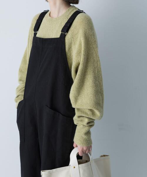 かぐれ（カグレ）の「アルパカクルーネックニット（ニット/セーター