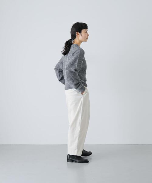 かぐれ（カグレ）の「アルパカクルーネックニット（ニット/セーター