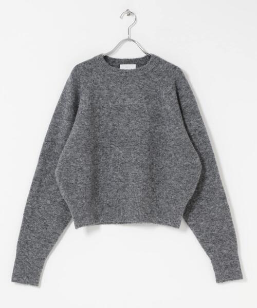 かぐれ（カグレ）の「アルパカクルーネックニット（ニット/セーター