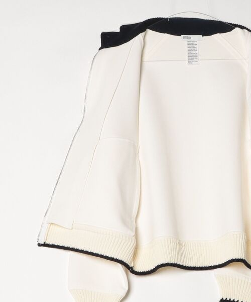Dロゴロープ刺繍 ダンボールニットブルゾン（ブルゾン）｜DOUBLE