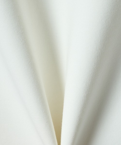 DOUBLE STANDARD CLOTHING(ダブルスタンダードクロージング)の「Dロゴロープ刺繍 ダンボールニットブルゾン(ブルゾン・レディース・ネイビー/オフホワイト・FREE)」の12枚目の写真