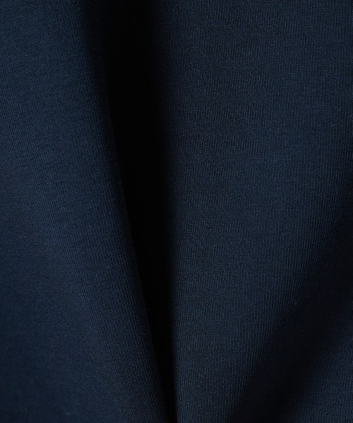 DOUBLE STANDARD CLOTHING(ダブルスタンダードクロージング)の「Dロゴロープ刺繍 ダンボールニットブルゾン(ブルゾン・レディース・ネイビー/オフホワイト・FREE)」の13枚目の写真