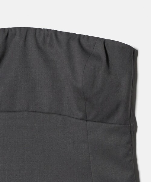 H　BEAUTY&YOUTH UNITED ARROWS（エイチビューティーアンドユースユナイテッドアローズ）の「＜H＞TWN ツイル ビスチェ（その他トップス・レディース・グレー系・FREE）」の7枚目の写真