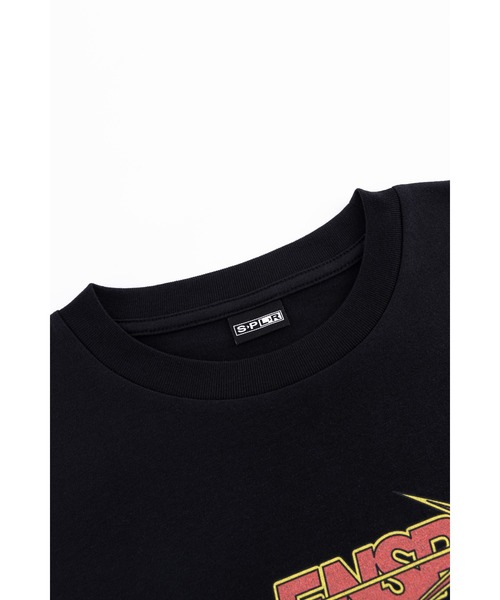 SPLR（エス・ピー・エル・アール）の「ジップフーディ｜Enth x SPLR Galaxy Logo Long Sleeve Tee｜SPLR（Tシャツ/カットソー・メンズ・ブラック/ホワイト・X-LARGE/LARGE/MEDIUM）」の11枚目の写真