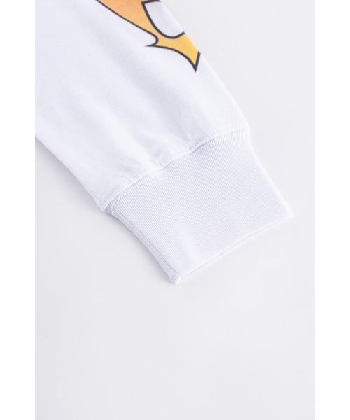 SPLR（エス・ピー・エル・アール）の「ジップフーディ｜Enth x SPLR Galaxy Logo Long Sleeve Tee｜SPLR（Tシャツ/カットソー・メンズ・ブラック/ホワイト・X-LARGE/LARGE/MEDIUM）」の6枚目の写真