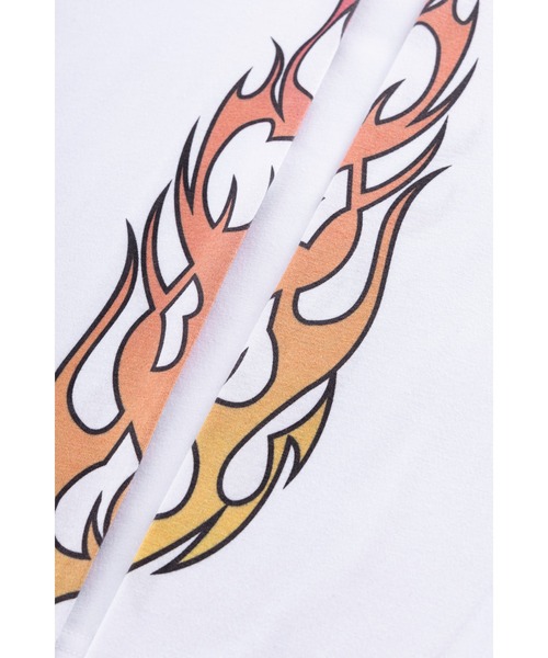 SPLR（エス・ピー・エル・アール）の「ジップフーディ｜Enth x SPLR Galaxy Logo Long Sleeve Tee｜SPLR（Tシャツ/カットソー・メンズ・ブラック/ホワイト・X-LARGE/LARGE/MEDIUM）」の8枚目の写真