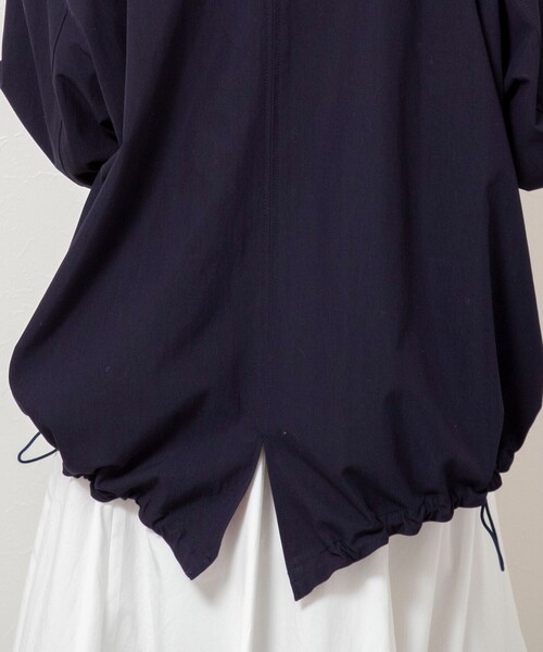 NOLLEY’S(ノーリーズ)の「NMPウォッシャブルスウィングトップブルゾン(ブルゾン・レディース・ネイビー/ベージュ・M)」の5枚目の写真