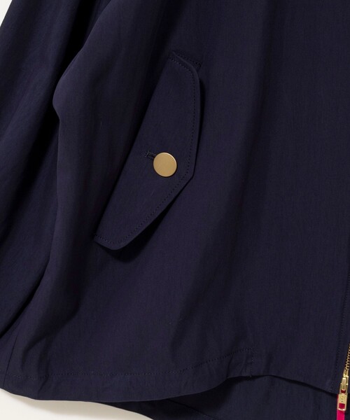 NOLLEY’S(ノーリーズ)の「NMPウォッシャブルスウィングトップブルゾン(ブルゾン・レディース・ネイビー/ベージュ・M)」の10枚目の写真