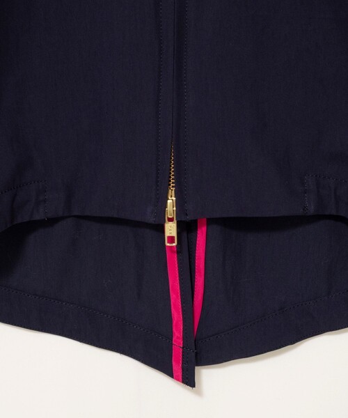 NOLLEY’S(ノーリーズ)の「NMPウォッシャブルスウィングトップブルゾン(ブルゾン・レディース・ネイビー/ベージュ・M)」の11枚目の写真