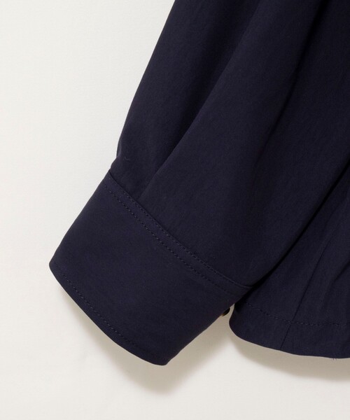 NOLLEY’S(ノーリーズ)の「NMPウォッシャブルスウィングトップブルゾン(ブルゾン・レディース・ネイビー/ベージュ・M)」の12枚目の写真