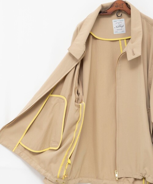 NOLLEY’S(ノーリーズ)の「NMPウォッシャブルスウィングトップブルゾン(ブルゾン・レディース・ネイビー/ベージュ・M)」の21枚目の写真