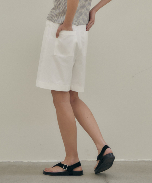 THEMARGOT（ザマルゴット）の「ビスコースバミューダハーフパンツ_ivory（その他パンツ・レディース・その他・SMALL/MEDIUM）」の3枚目の写真