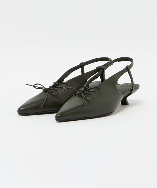 JVAM（ジェーヴィエーエム）の「＜JVAM＞GILLIAN B/STRAP パンプス＜ Select by EMMEL REFINES ＞（パンプス・レディース・ダークグリーン/ブラック・37/38/36）」の3枚目の写真