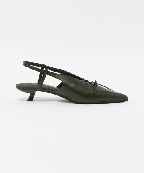 JVAM（ジェーヴィエーエム）の「＜JVAM＞GILLIAN B/STRAP パンプス＜ Select by EMMEL REFINES ＞（パンプス・レディース・ダークグリーン/ブラック・37/38/36）」の5枚目の写真