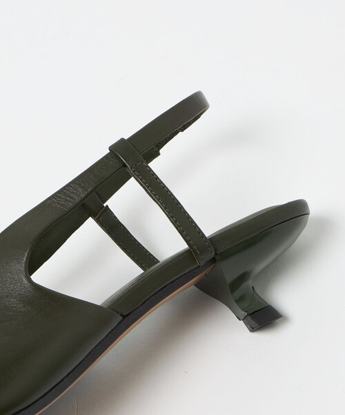 JVAM（ジェーヴィエーエム）の「＜JVAM＞GILLIAN B/STRAP パンプス＜ Select by EMMEL REFINES ＞（パンプス・レディース・ダークグリーン/ブラック・37/38/36）」の10枚目の写真