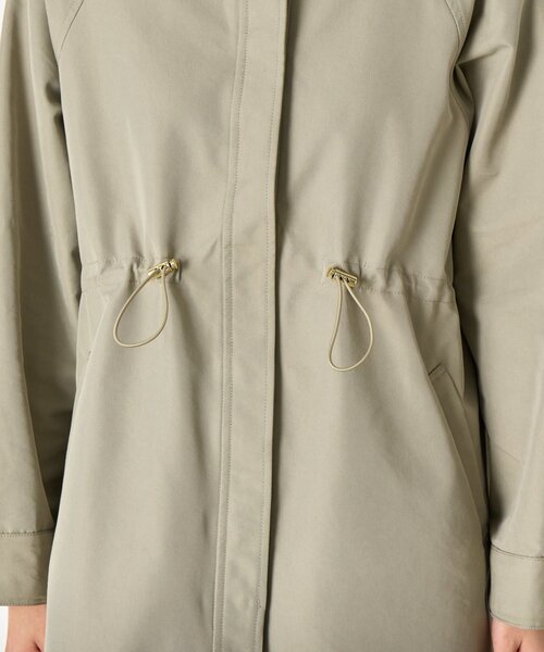 Jena espace merveilleux(ジェナ エスパスメルヴェイユ)の「ウエストギャザーコート(ステンカラーコート・レディース・アイボリー/カーキ・FREE)」の7枚目の写真