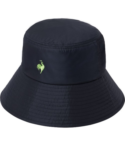 le coq sportif(ルコックスポルティフ)の「はっ水ハット(ハット・メンズ・ネイビー/ベージュ・F)」の2枚目の写真