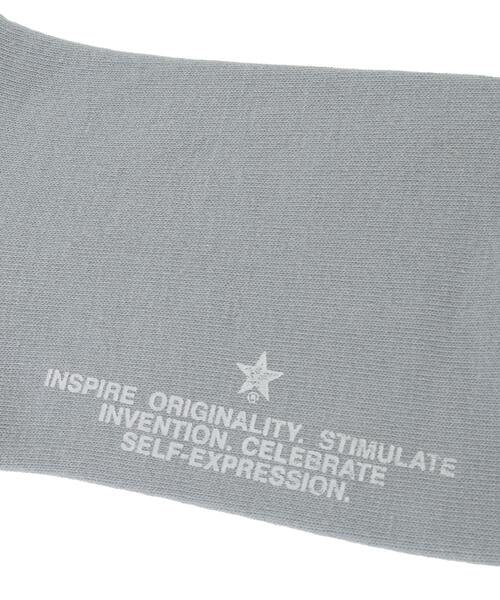 CONVERSE TOKYO（コンバーストウキョウ）の「STAR★ GLITTER SHEER BI-COLOR SOX（ソックス/靴下・レディース・ピンク/シルバー/ブラック/ベージュ・FREE）」の9枚目の写真