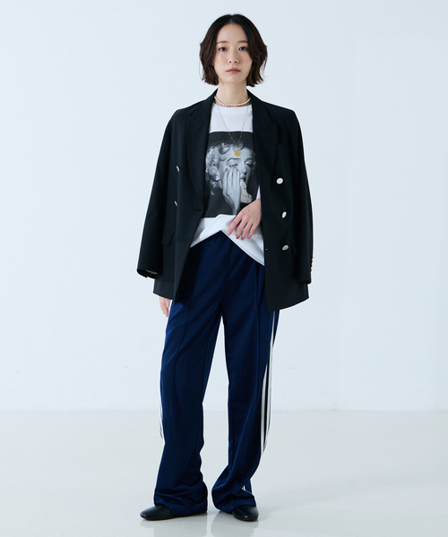 adidas（アディダス）の「【adidas originals / アディダスオリジナルス】FIRE BIRD LOOSE / ファイヤーバード ルーズ（その他パンツ・レディース・ネイビー・M/S）」の13枚目の写真