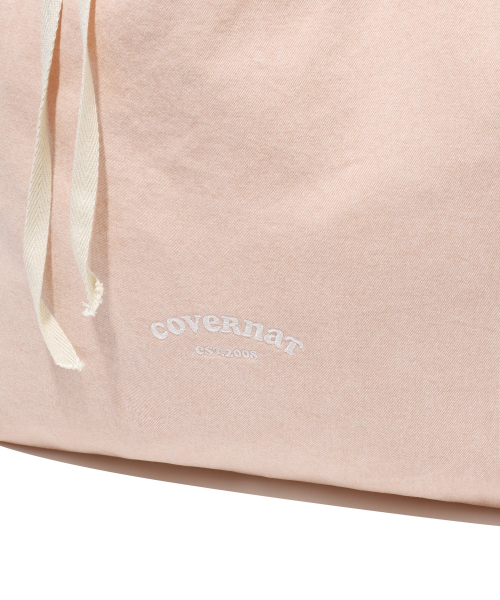 COVERNAT WOMAN(カバーナットウーマン)の「クローバーハートビッグエコバッグサーモン(エコバッグ/サブバッグ・レディース・その他・FREE)」の4枚目の写真