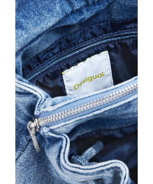Desigual（デシグアル）の「デニム フラップ ミニバックパック（バックパック/リュック・レディース・ブルー・FREE）」の7枚目の写真