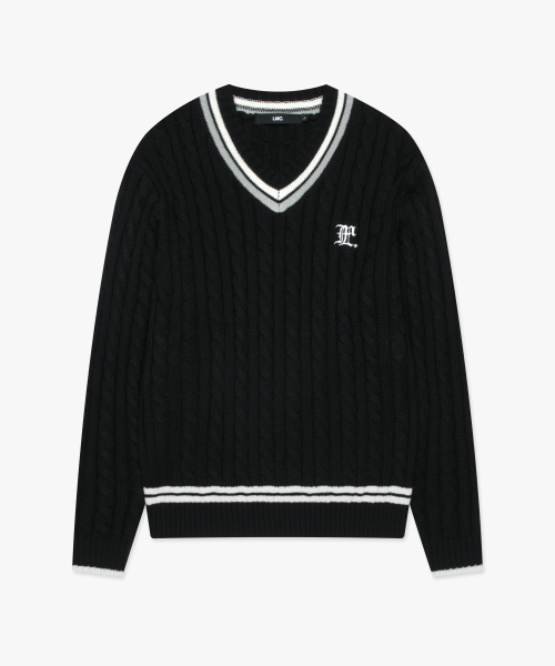 LMCの「GOTHIC CABLE TENNIS KNIT black(ニット/セーター・レディース・その他・S/M/L)」の3枚目の写真