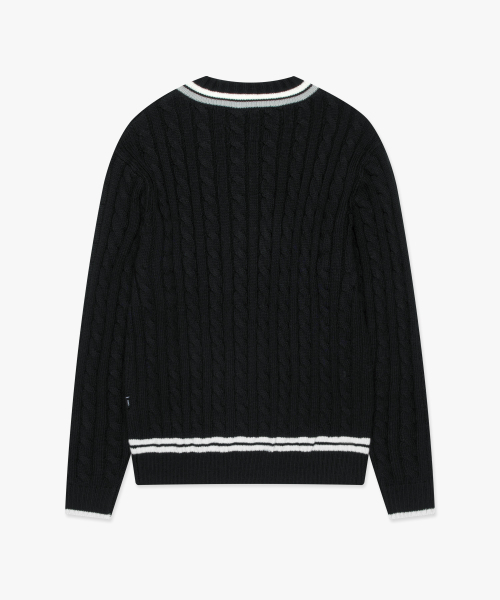 LMCの「GOTHIC CABLE TENNIS KNIT black(ニット/セーター・レディース・その他・S/M/L)」の4枚目の写真