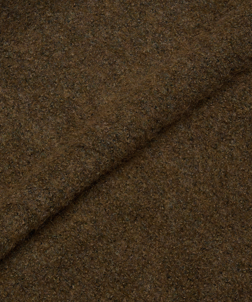 GOLDEN SNSHINE（ゴールデン サンシャイン）の「Wool boucle round neck cardigan_Brown（ニット/セーター・レディース・その他・M/L）」の5枚目の写真