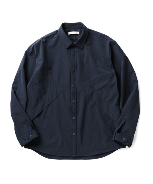 narifuri（ナリフリ）の「アウターライクシャツ（シャツ/ブラウス・メンズ・グレー系/ブルーグレー/ネイビー・SMALL/MEDIUM/LARGE/X-LARGE）」の17枚目の写真