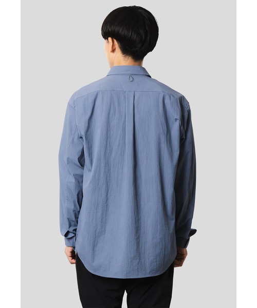 narifuri（ナリフリ）の「アウターライクシャツ（シャツ/ブラウス・メンズ・グレー系/ブルーグレー/ネイビー・SMALL/MEDIUM/LARGE/X-LARGE）」の6枚目の写真