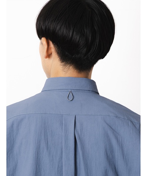 narifuri（ナリフリ）の「アウターライクシャツ（シャツ/ブラウス・メンズ・グレー系/ブルーグレー/ネイビー・SMALL/MEDIUM/LARGE/X-LARGE）」の7枚目の写真