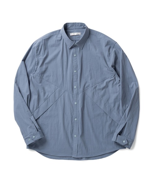 narifuri（ナリフリ）の「アウターライクシャツ（シャツ/ブラウス・メンズ・グレー系/ブルーグレー/ネイビー・SMALL/MEDIUM/LARGE/X-LARGE）」の14枚目の写真