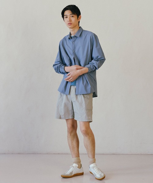 narifuri(ナリフリ)の「アウターライクシャツ(シャツ/ブラウス・メンズ・グレー系/ブルーグレー/ネイビー・SMALL/MEDIUM/LARGE/X-LARGE)」の22枚目の写真