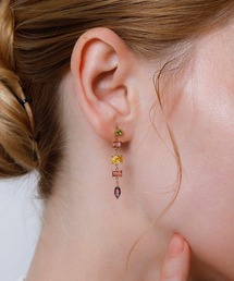 JewCas（ジュアキャス）の「【金属アレルギー対応ノットアレプラス】カラージルコニアピアス[NOP0152]（ピアス（両耳用））」