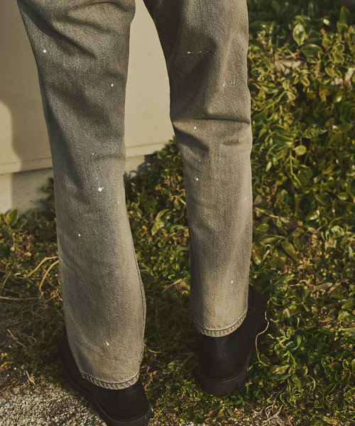 JOURNAL STANDARD（ジャーナルスタンダード）の「セミタイトストレート デニム パンツ LOT200-0658（デニムパンツ・メンズ・コバルトブルー/ライトグレー・SMALL/MEDIUM/LARGE）」の14枚目の写真