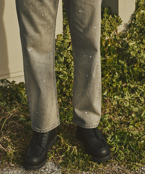 JOURNAL STANDARD（ジャーナルスタンダード）の「セミタイトストレート デニム パンツ LOT200-0658（デニムパンツ・メンズ・コバルトブルー/ライトグレー・SMALL/MEDIUM/LARGE）」の16枚目の写真