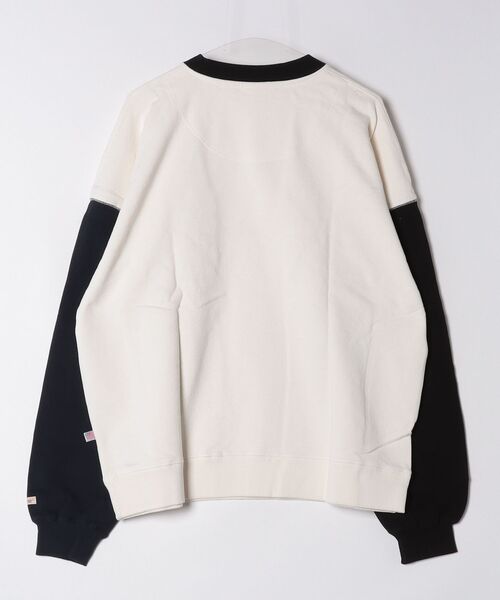 Goodwear（グッドウェア）の「『Goodwear/グッドウェア』別注USAコットンビッグシルエットクルーネック長袖トレーナー（スウェット・メンズ・グレー/ブラック/オフホワイト・M/L）」の20枚目の写真