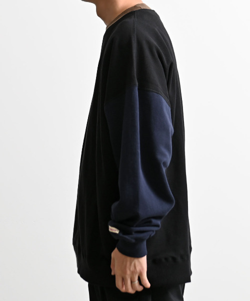 Goodwear（グッドウェア）の「『Goodwear/グッドウェア』別注USAコットンビッグシルエットクルーネック長袖トレーナー（スウェット・メンズ・グレー/ブラック/オフホワイト・M/L）」の7枚目の写真