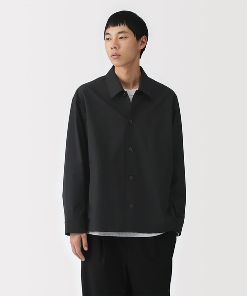 無印良品(ムジルシリョウヒン)の「紳士 乾きやすいブルゾン(ブルゾン・メンズ・チャコールグレー/ブラック/ブラウン系・S/M/L/XL)」の2枚目の写真