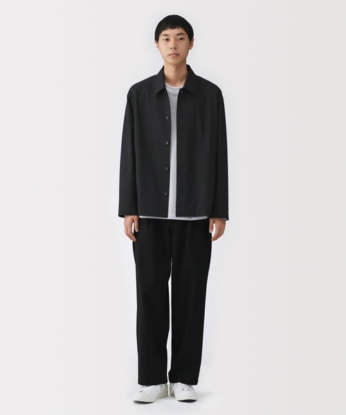 無印良品(ムジルシリョウヒン)の「紳士 乾きやすいブルゾン(ブルゾン・メンズ・チャコールグレー/ブラック/ブラウン系・S/M/L/XL)」の4枚目の写真