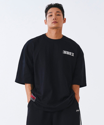 HDEX（エイチデックス）の「コアスモールロゴジャイアントフィットショートスリーブ（ブラック）（Tシャツ/カットソー）」