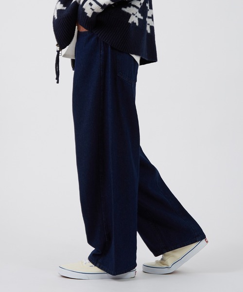 improves（インプローブス）の「9.5oz デニム バレルレッグ ジーンズ（デニムパンツ・メンズ・ブルー/ネイビー/ブラック系/ブラック/サックスブルー・SMALL/LARGE/MEDIUM/X-LARGE）」の15枚目の写真