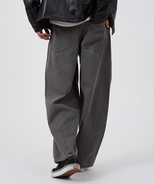 improves（インプローブス）の「9.5oz デニム バレルレッグ ジーンズ（デニムパンツ・メンズ・ブルー/ネイビー/ブラック系/ブラック/サックスブルー・SMALL/LARGE/MEDIUM/X-LARGE）」の12枚目の写真