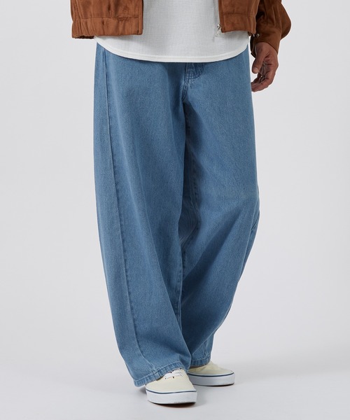 improves（インプローブス）の「9.5oz デニム バレルレッグ ジーンズ（デニムパンツ・メンズ・ブルー/ネイビー/ブラック系/ブラック/サックスブルー・SMALL/LARGE/MEDIUM/X-LARGE）」の18枚目の写真